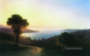 russisch - Ansicht des bosporus 1874 Verspielt Ivan Aiwasowski russisch